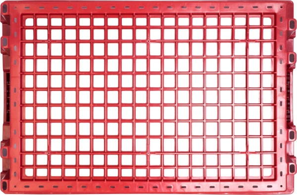 Ящик перфорированный 600×400×152, арт.: 403, объём 27, синий, код: 01468