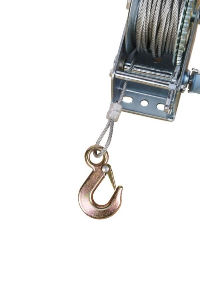 Лебедка ручная TOR ЛФ-1000 (FD) г/п 0,4 т длина троса 20 м